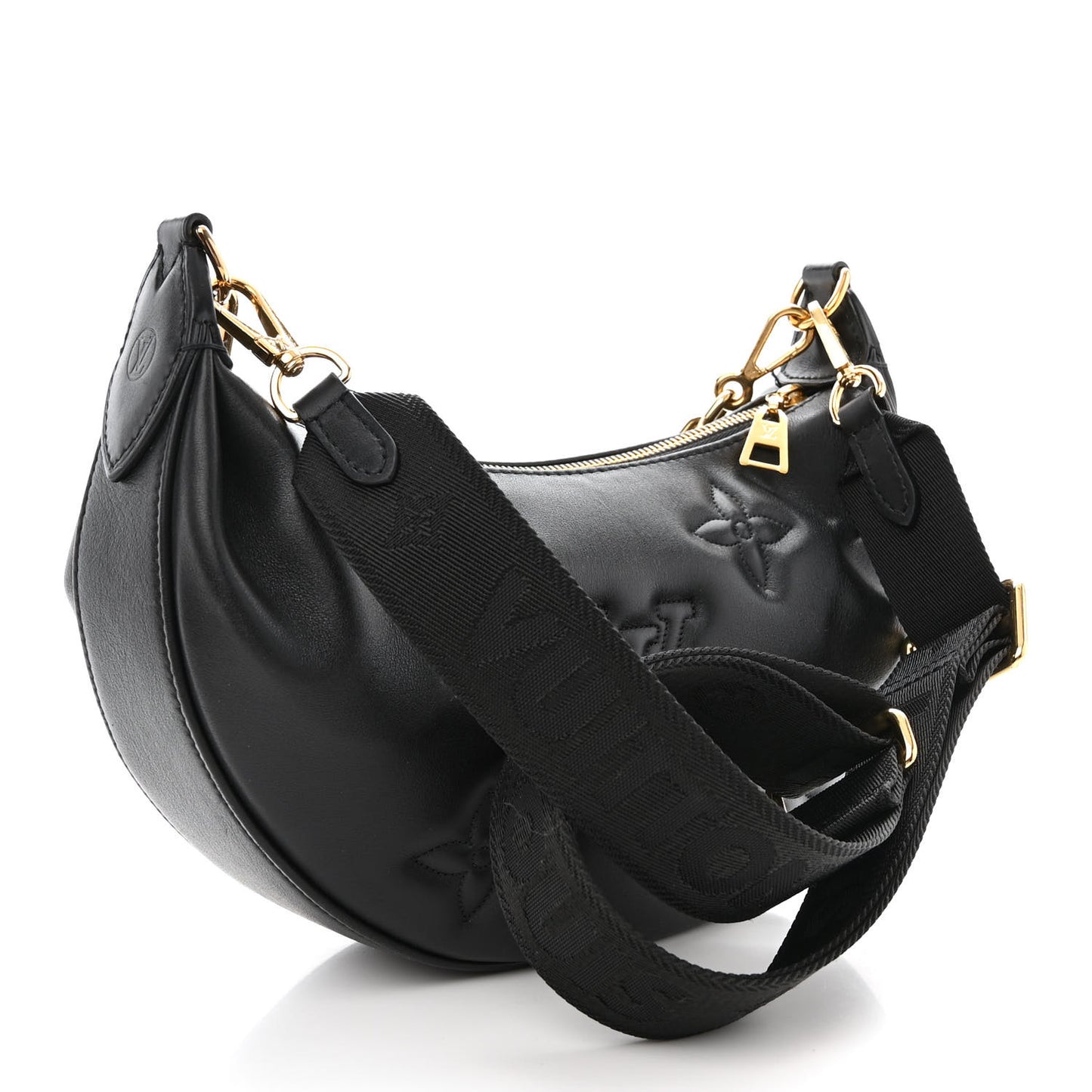 Calfskin Bubblegram Over The Moon Black