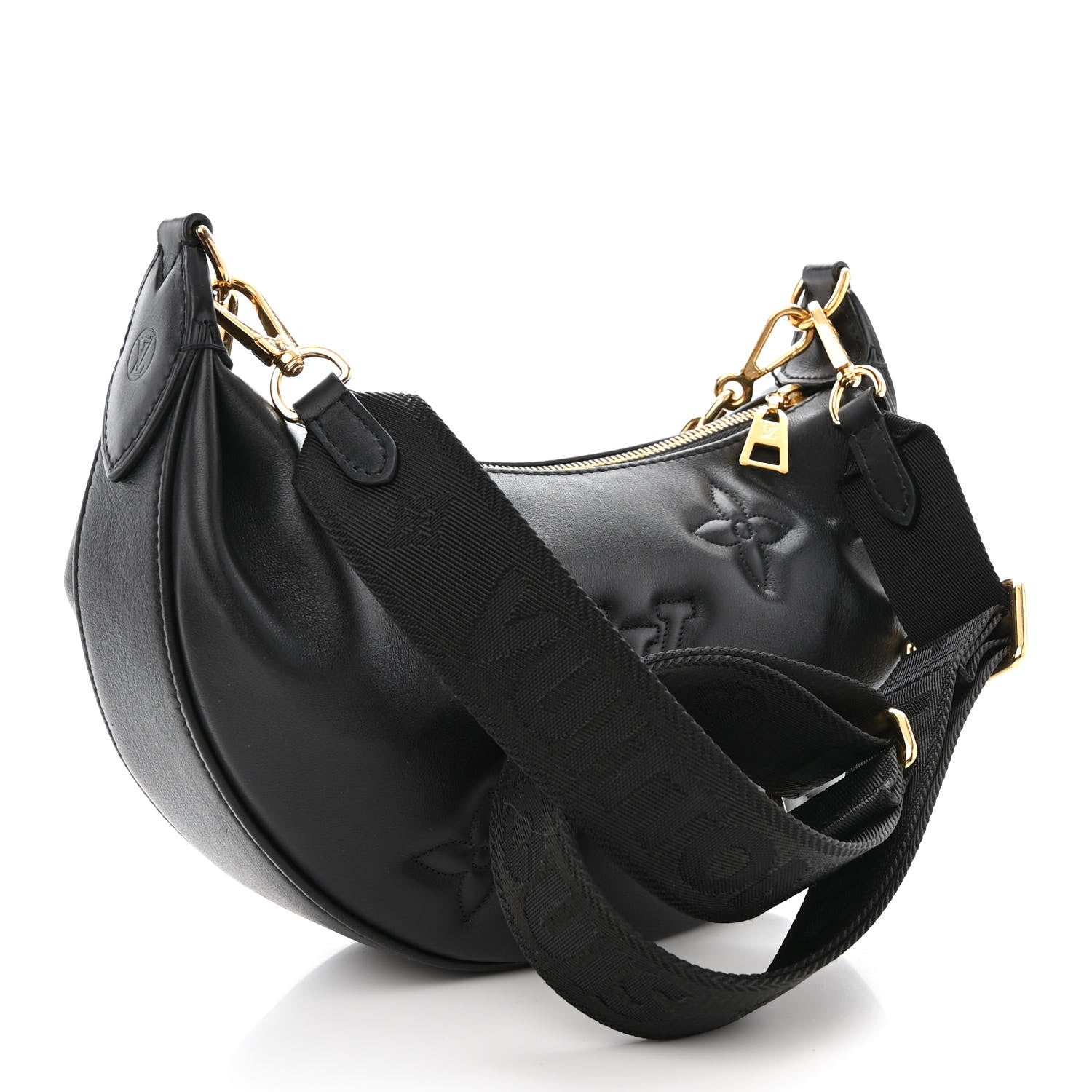 Louis Vuitton Calfskin Bubblegram Over The Moon Black 3 of 11