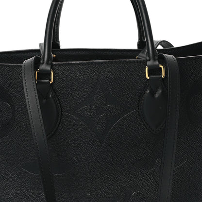 Louis Vuitton Empreinte Monogram Giant Onthego GM Black 8 of 10