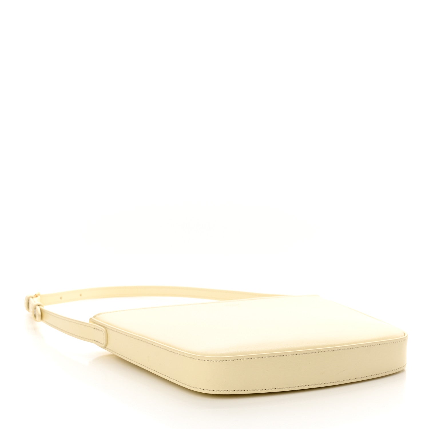 Celine Shiny Calfskin Medium Croque Bag Sunlight 1544751