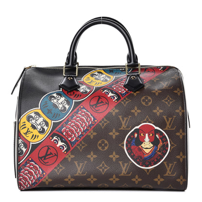 Louis Vuitton Monogram Kabuki Speedy 30 1 of 11