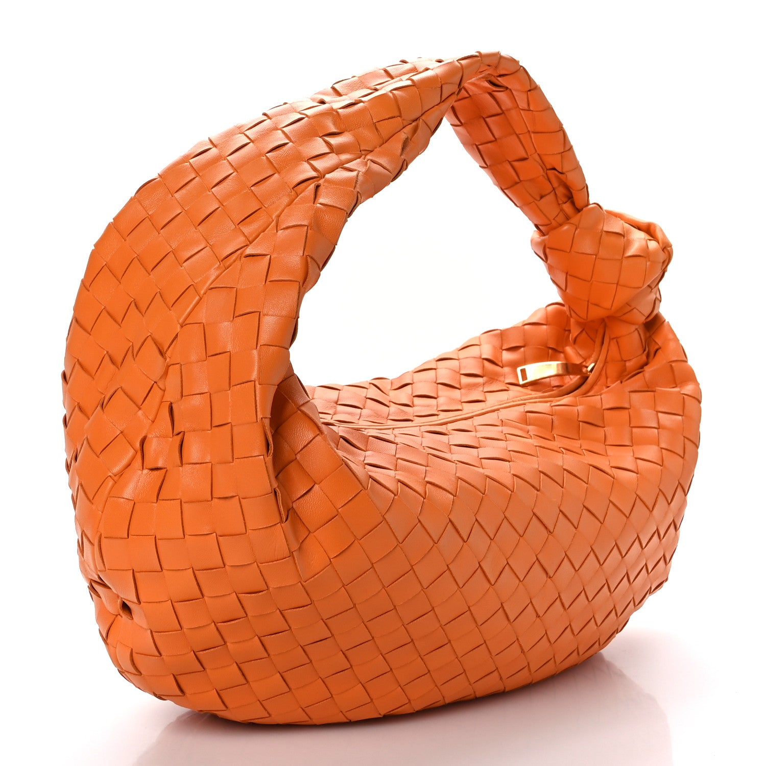 Bottega Veneta Nappa Intrecciato Small Jodie Twist Orange 3 of 8