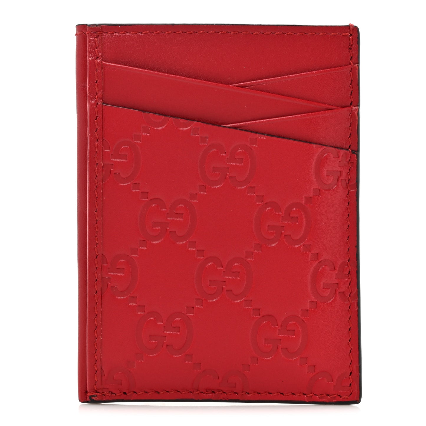Microguccissima Card Holder Red