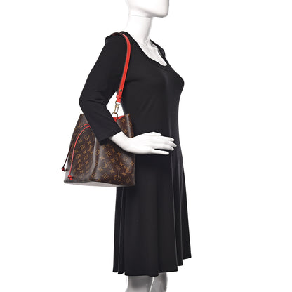 Louis Vuitton Monogram Neonoe MM Coquelicot 2 of 8