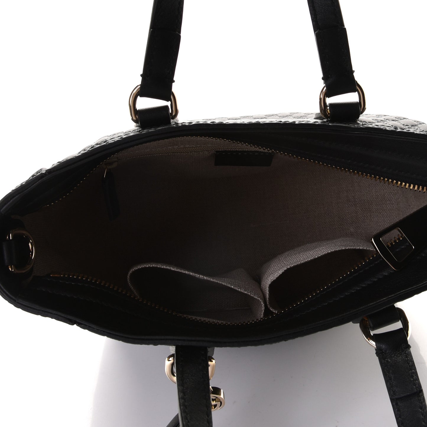 Microguccissima Small Bree Tote Black
