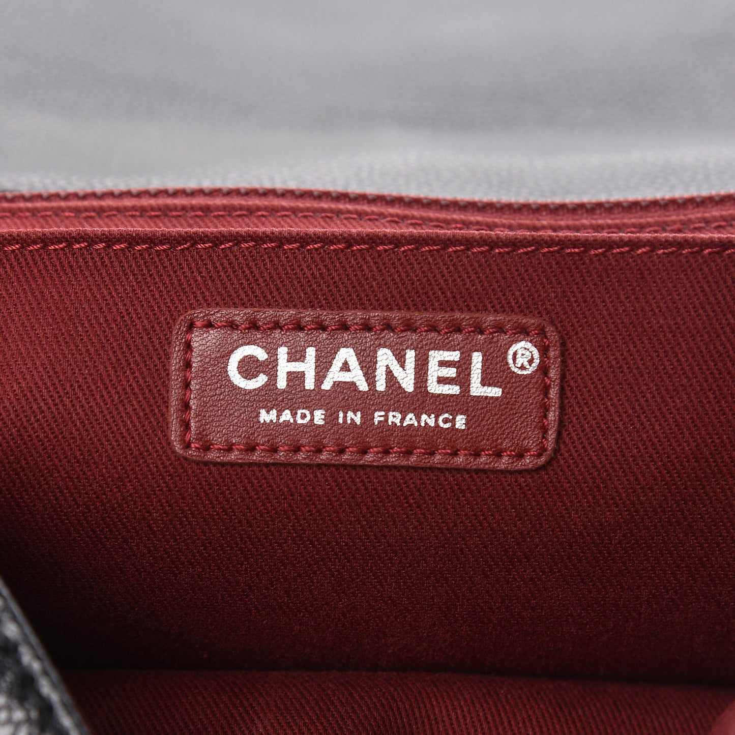 Caviar Large Timeless CC Flap Black