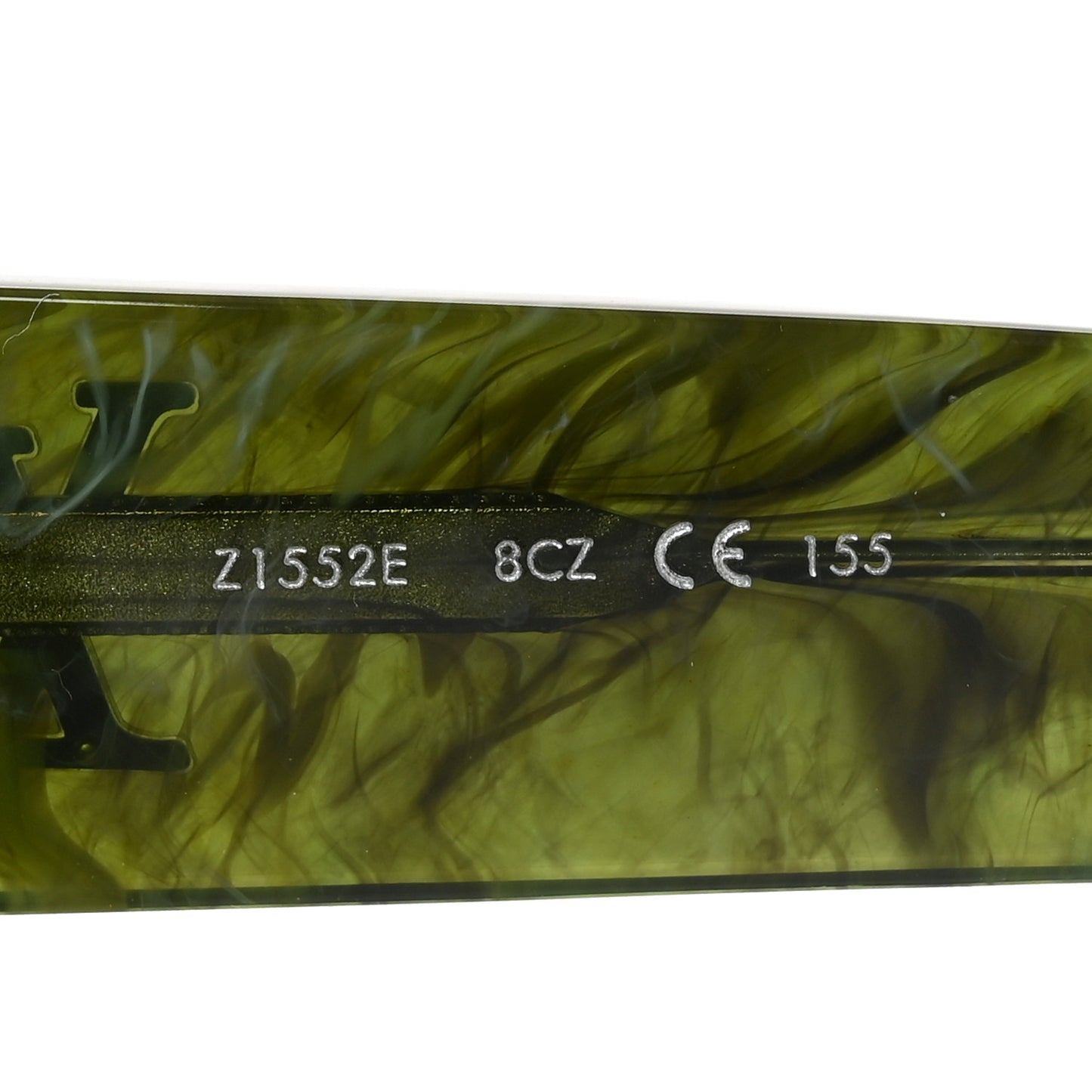 Acetate Marble Effect Swarovski Cyclone Sunglasses Z1552W Green