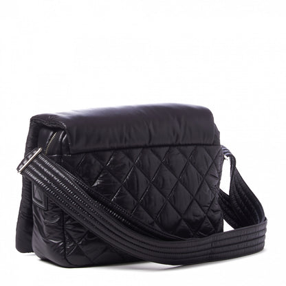 Chanel Nylon Small Coco Cocoon Messenger Bag Black 2 of 9