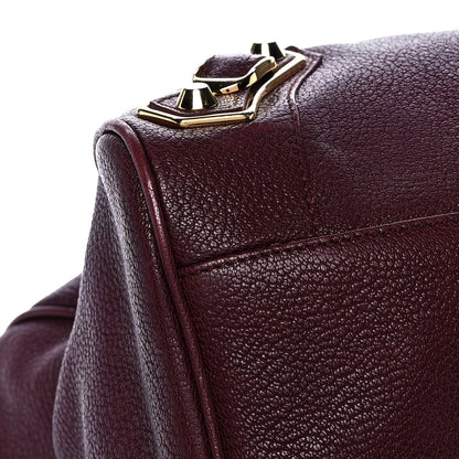 Balenciaga Chevre Gold Metallic Edge Hardware Velo Bordeaux 9 of 15