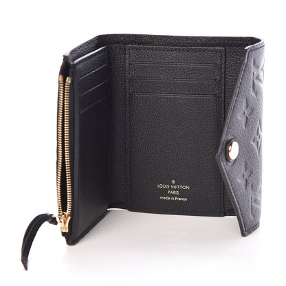 Louis Vuitton Empreinte Victorine Wallet Black 5 of 7