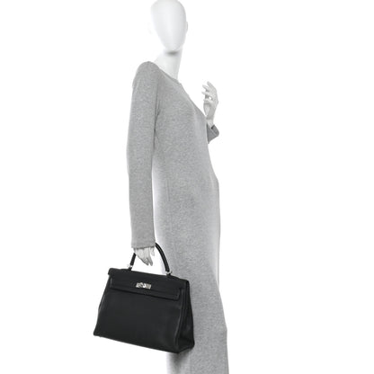 Hermes Togo Kelly Retourne 35 Black 2 of 12