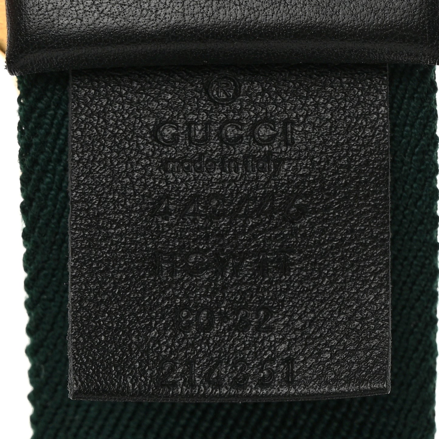 Canvas Web Wolf Belt 80 32 Green Red