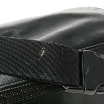 Saint Laurent Lambskin Logo Ripstop Body Belt Bag Black 10 of 12