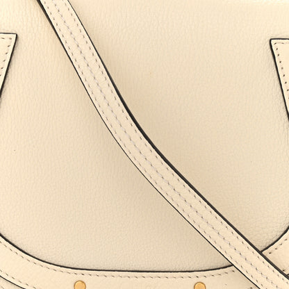 Chloe Calfskin Suede Small Nile Bracelet Bag Off White 7 of 9