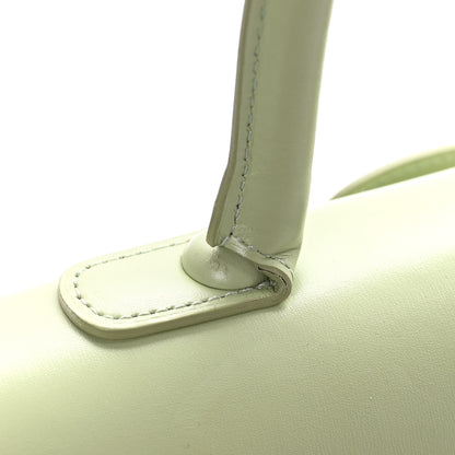 Delvaux Box Calfskin Mirage MM Brillant Satchel Amande Ivory 12 of 12