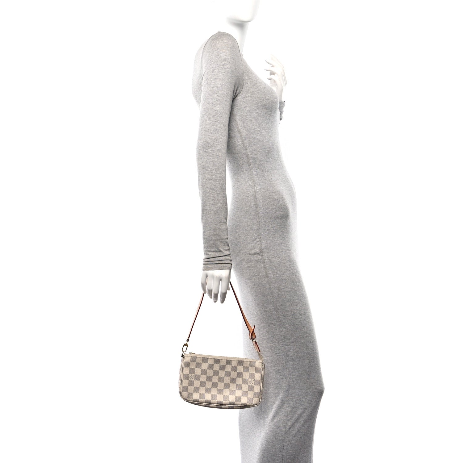 Louis Vuitton Damier Azur Pochette Accessories NM 2 of 10