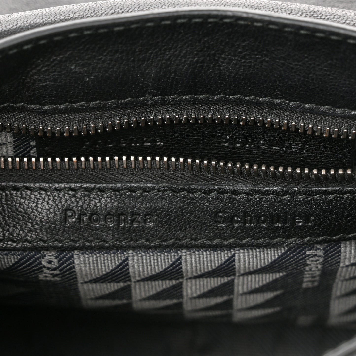 Lambskin PS1 Mini Pouch Messenger Black