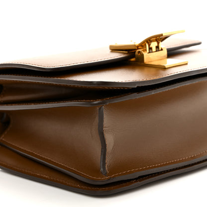 Celine Box Calfskin Small Classic Box Flap Bag Camel 9 of 11