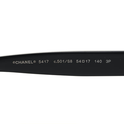 Chanel Acetate Square Sunglasses 5417 Black 5 of 7