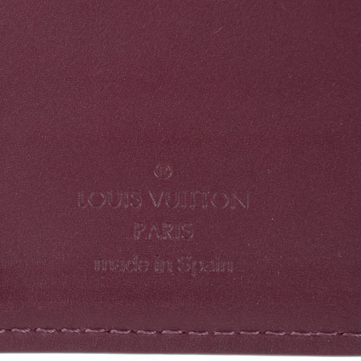Vernis Small Ring Agenda Violet