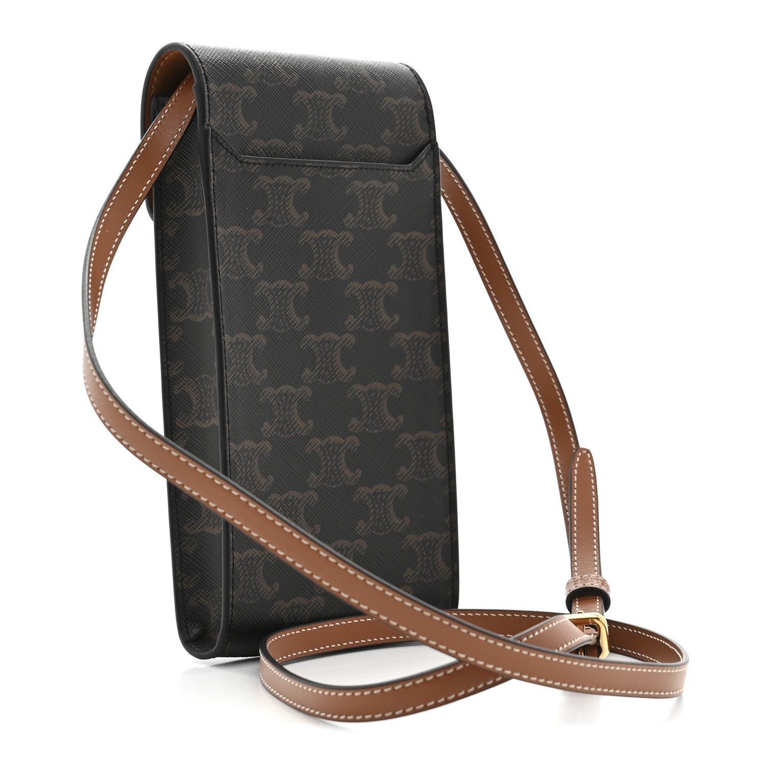 Celine Triomphe Canvas Phone Pouch 1768147 – FASHIONPHILE