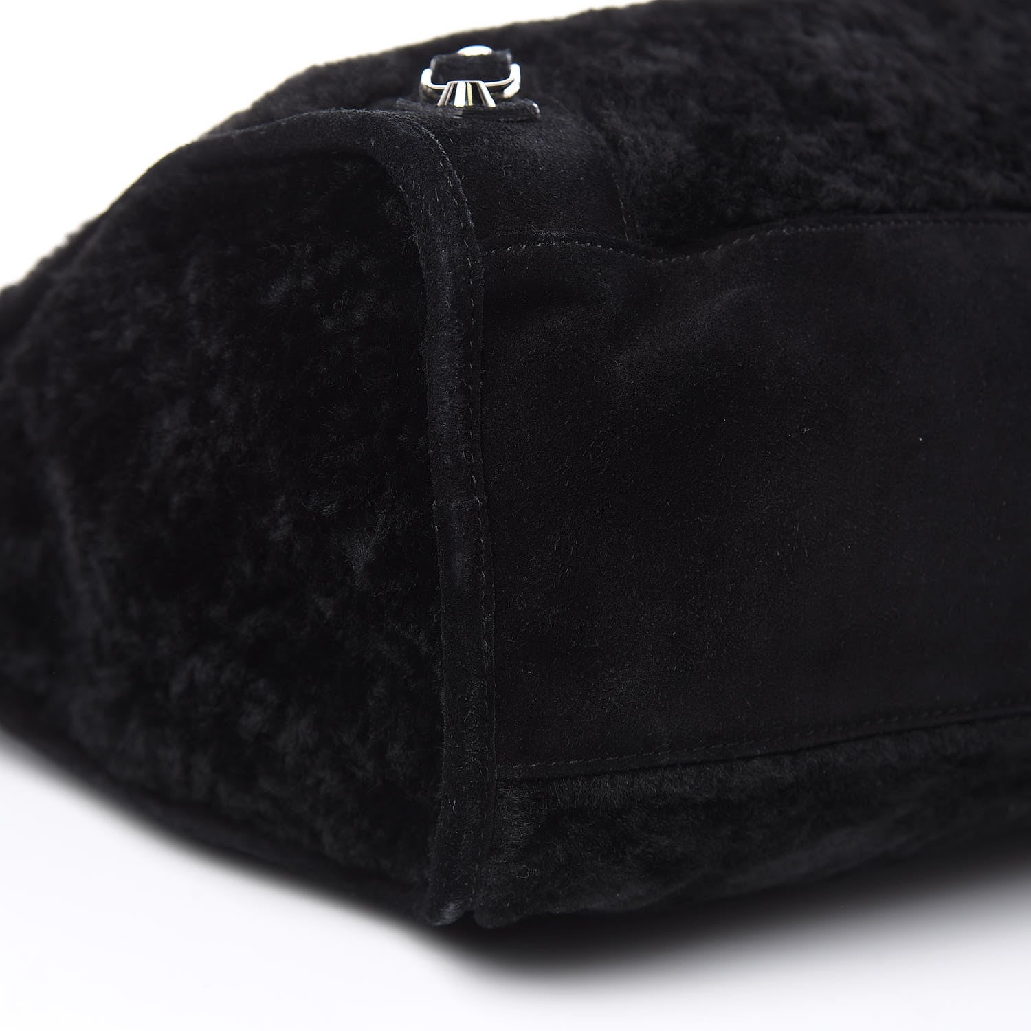 Balenciaga Shearling Suede Classic Hardware City Black 8 of 14