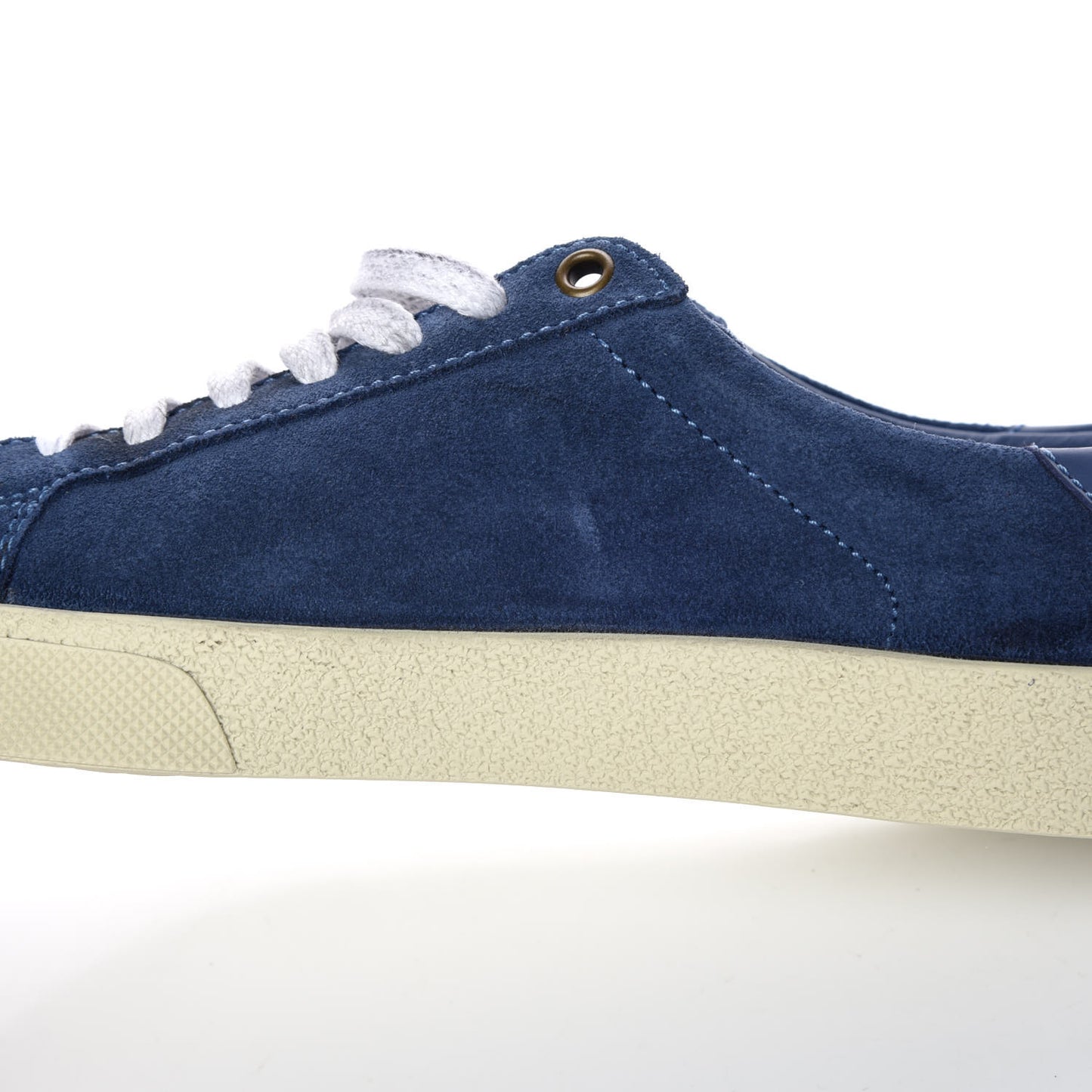 Suede Womens Court Classic Sneakers 37.5 Denim