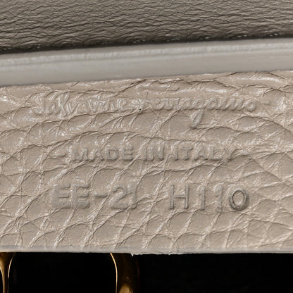 Salvatore Ferragamo Grained Calfskin Medium Meera Tote Peony 9 of 11