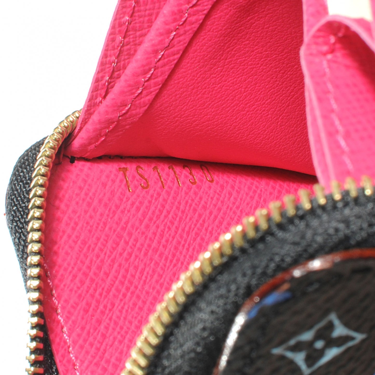 Monogram Multicolor Zippy Coin Purse Black Grenade