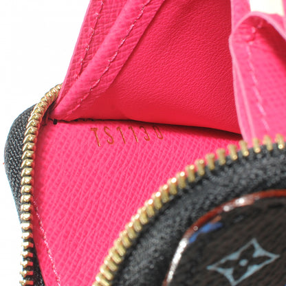 Louis Vuitton Monogram Multicolor Zippy Coin Purse Black Grenade 6 of 7