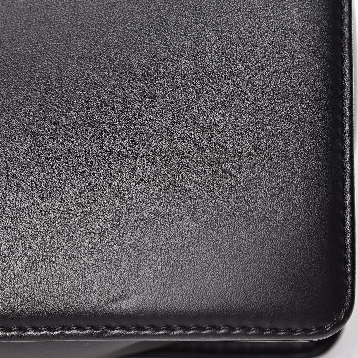 Lambskin Quilted Large Boy Flap Dark Grey