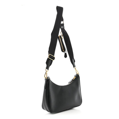 Prada Saffiano Lux Re-Edition 2005 Shoulder Bag Black 3 of 12