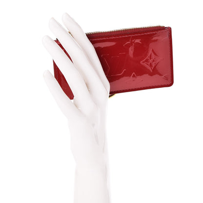 Louis Vuitton Vernis Key Pouch Pomme D'Amour 2 of 6
