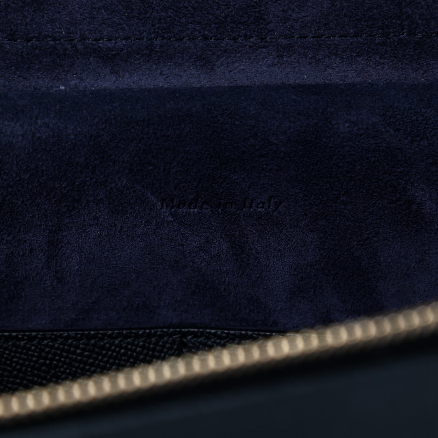 Grained Calfskin Mini Belt Bag Black