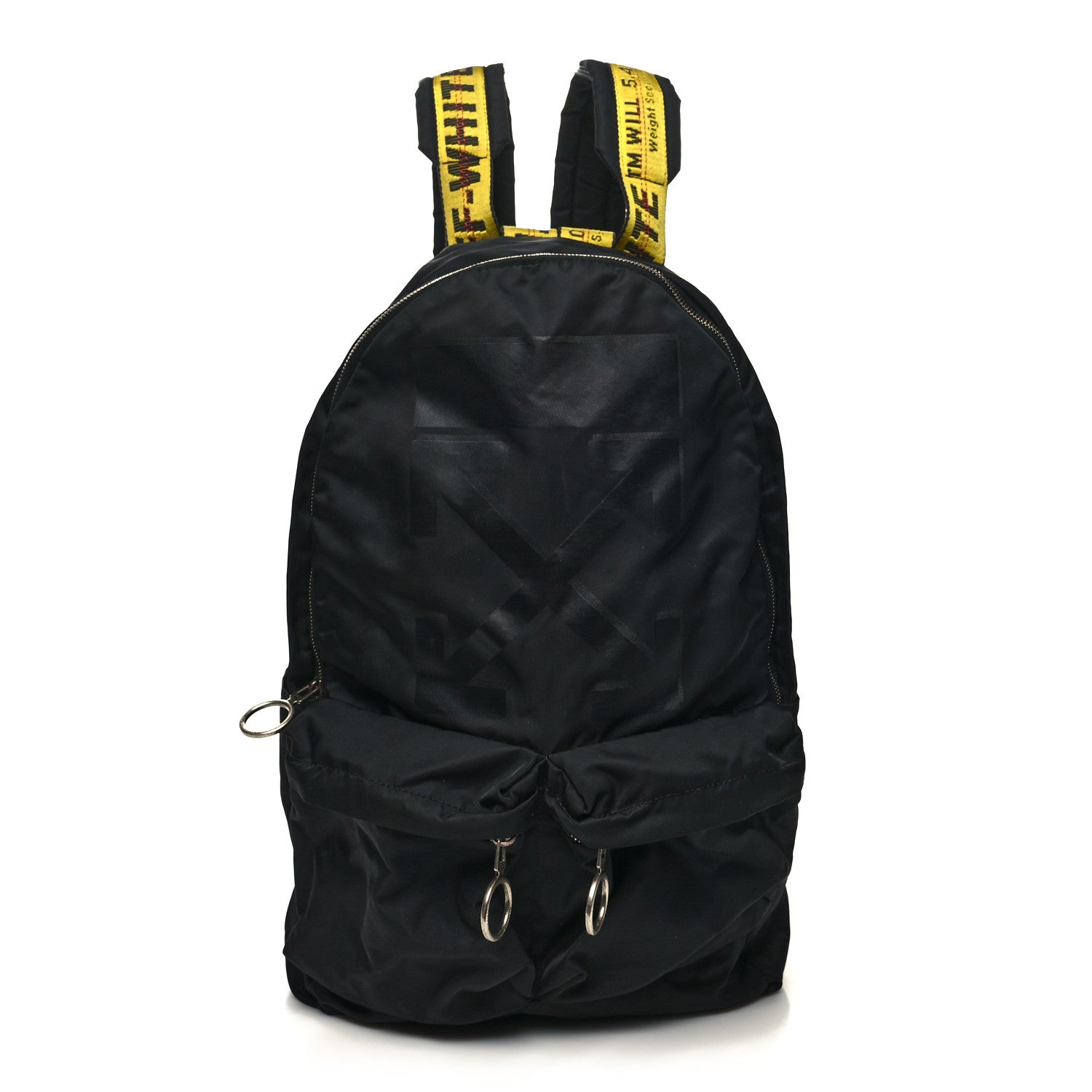 Off-White Nylon Icon Backpack Black 1 of 11