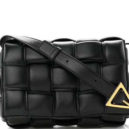 Bottega Veneta Nappa Maxi Intreccio Padded Cassette Crossbody Bag Black 8 of 10