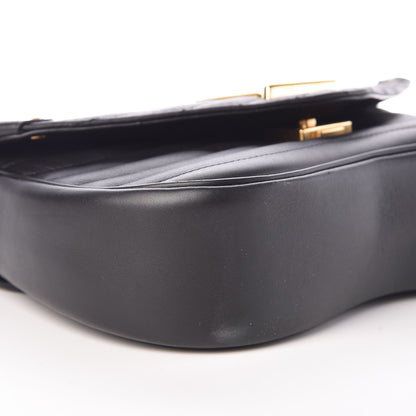 Louis Vuitton Calfskin New Wave Chain MM Black 5 of 9
