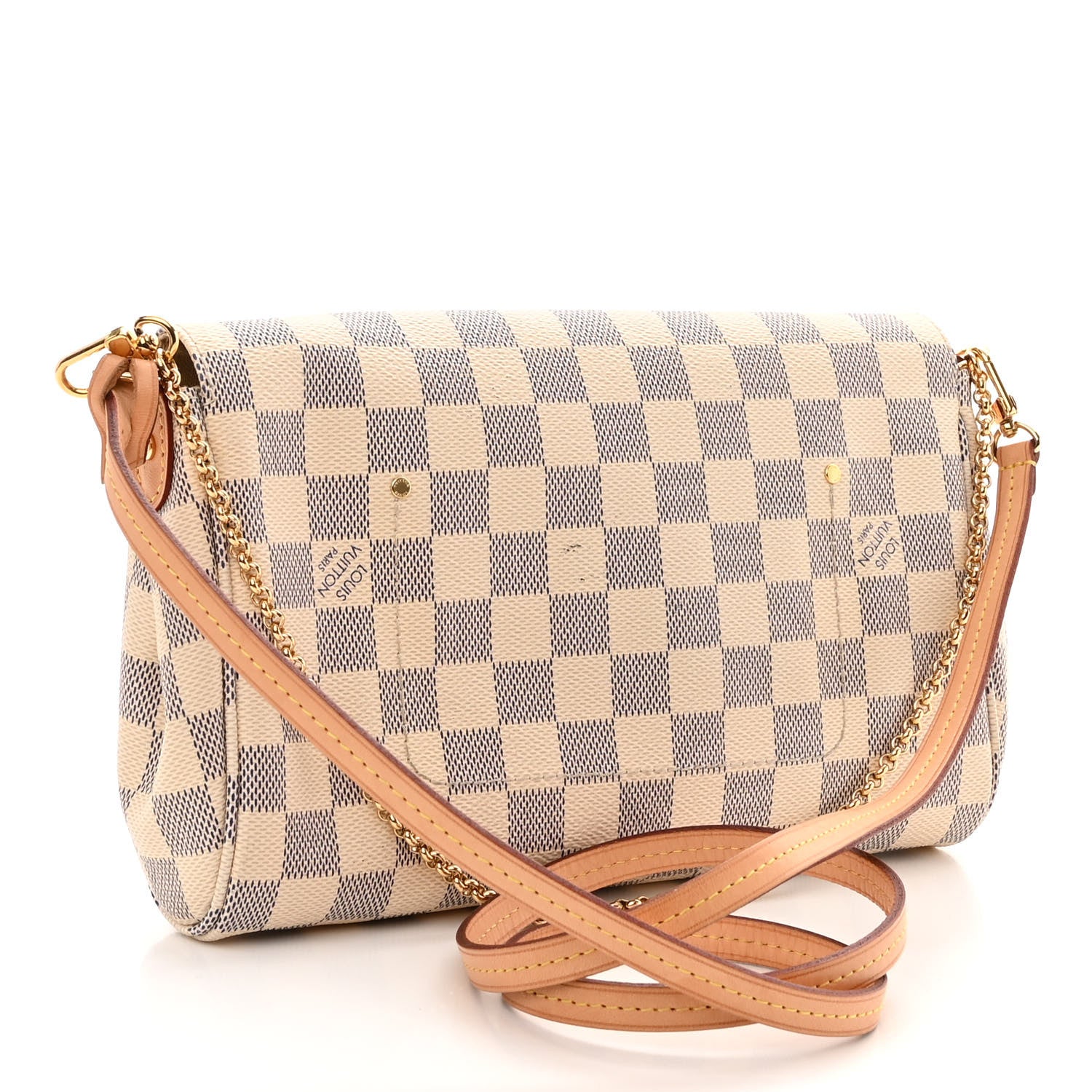 Louis Vuitton Damier Azur Favorite MM 3 of 10