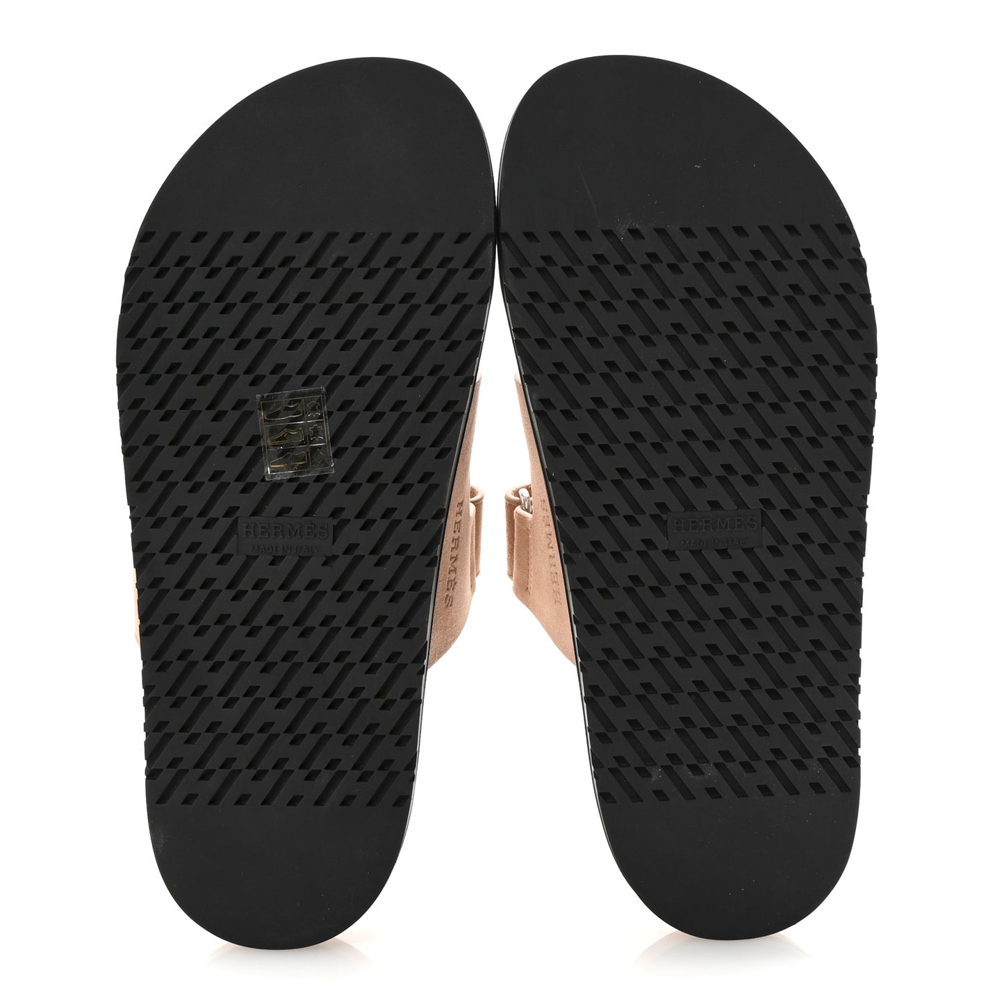 Suede Goatskin Womens Chypre Sandals 38 Nude
