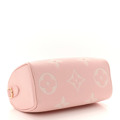 Louis Vuitton Empreinte Monogram Giant Nano Speedy Pink Creme 4 of 9