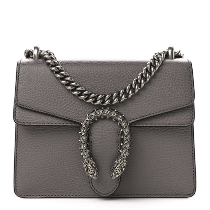 Gucci Calfskin Mini Dionysus Shoulder Bag Dusty Grey 1 of 11