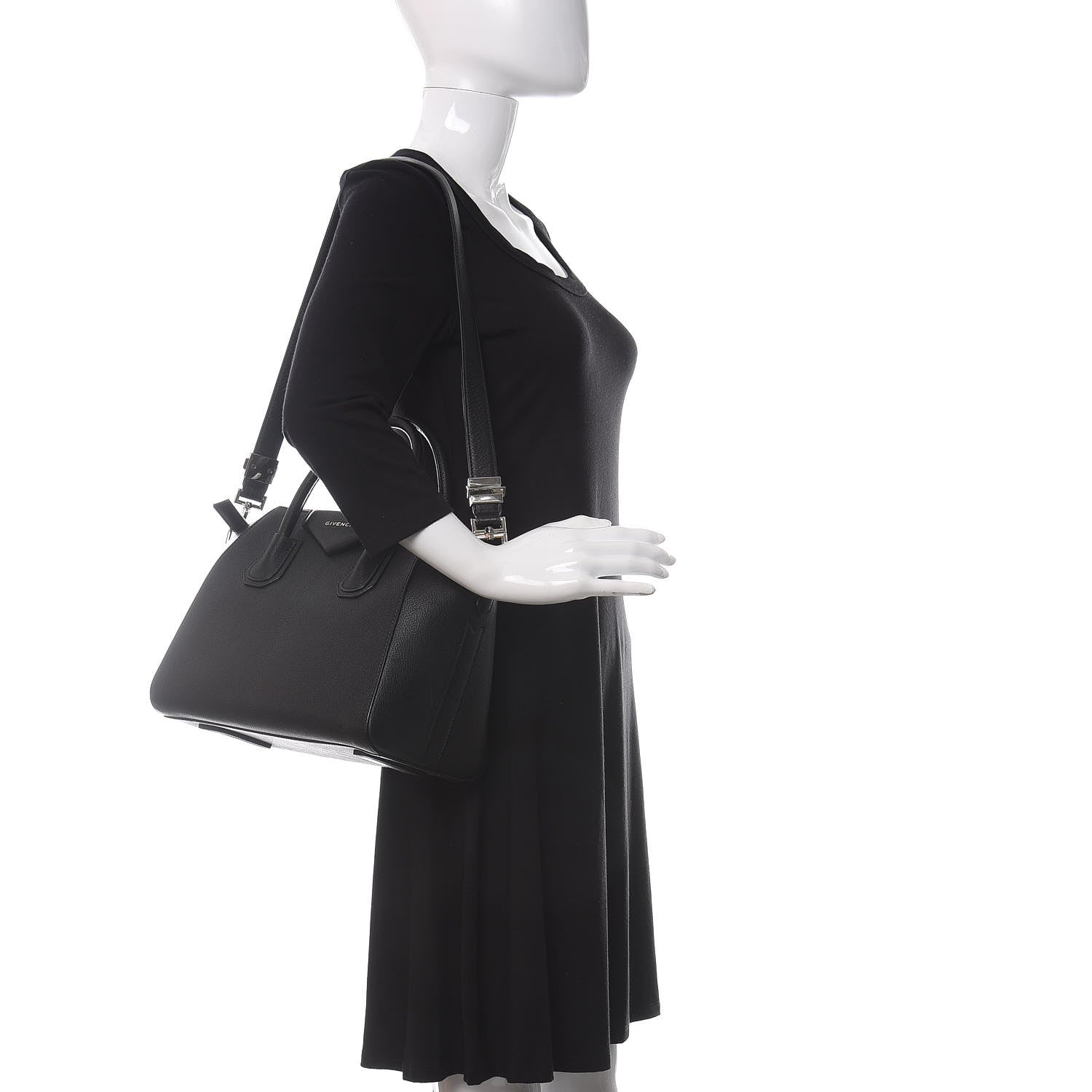 Givenchy Sugar Goatskin Small Antigona Black 2 of 14