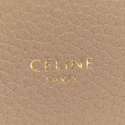 Celine Grained Calfskin Small Cabas De France Dune 6 of 12