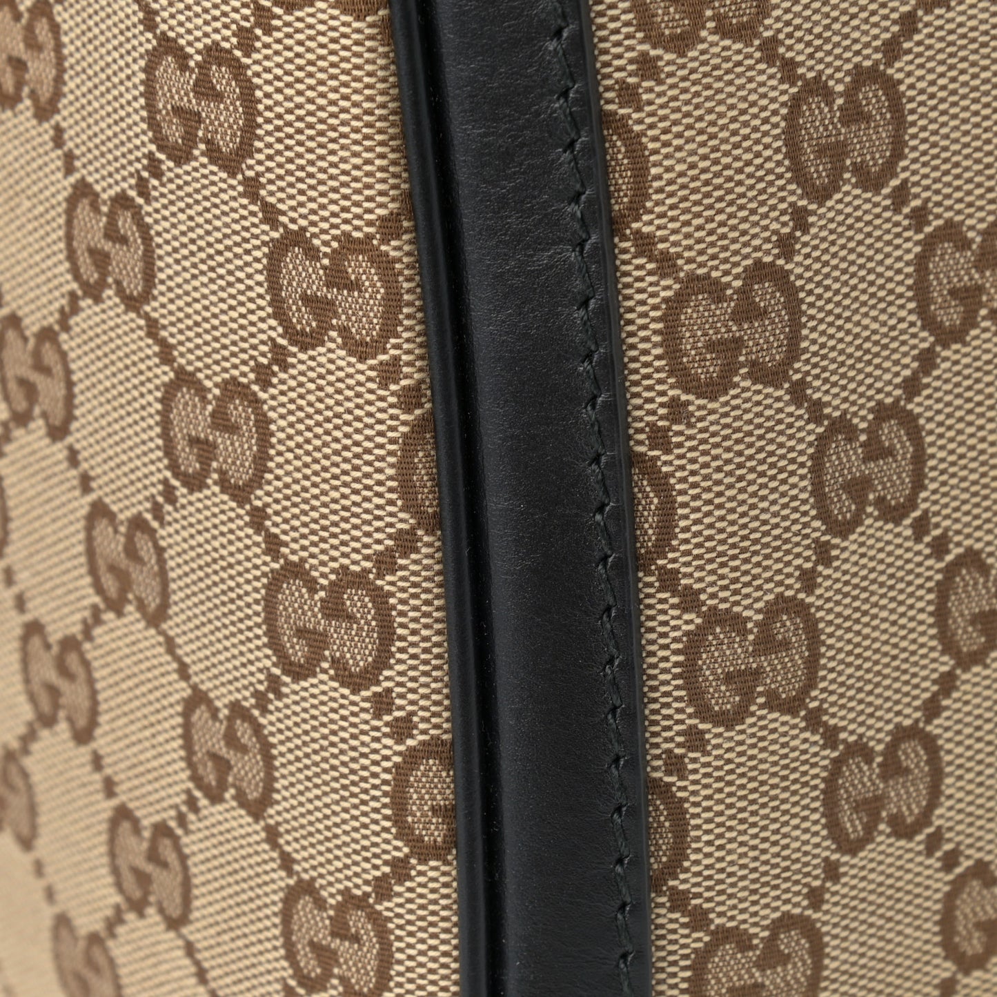 Monogram Vintage Web Medium Boston Black