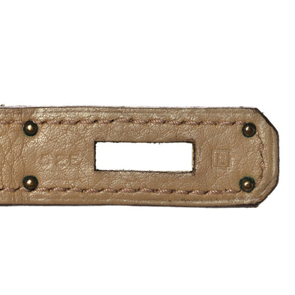 Hermes Taurillon Clemence Birkin 35 Tabac Camel 27 of 40