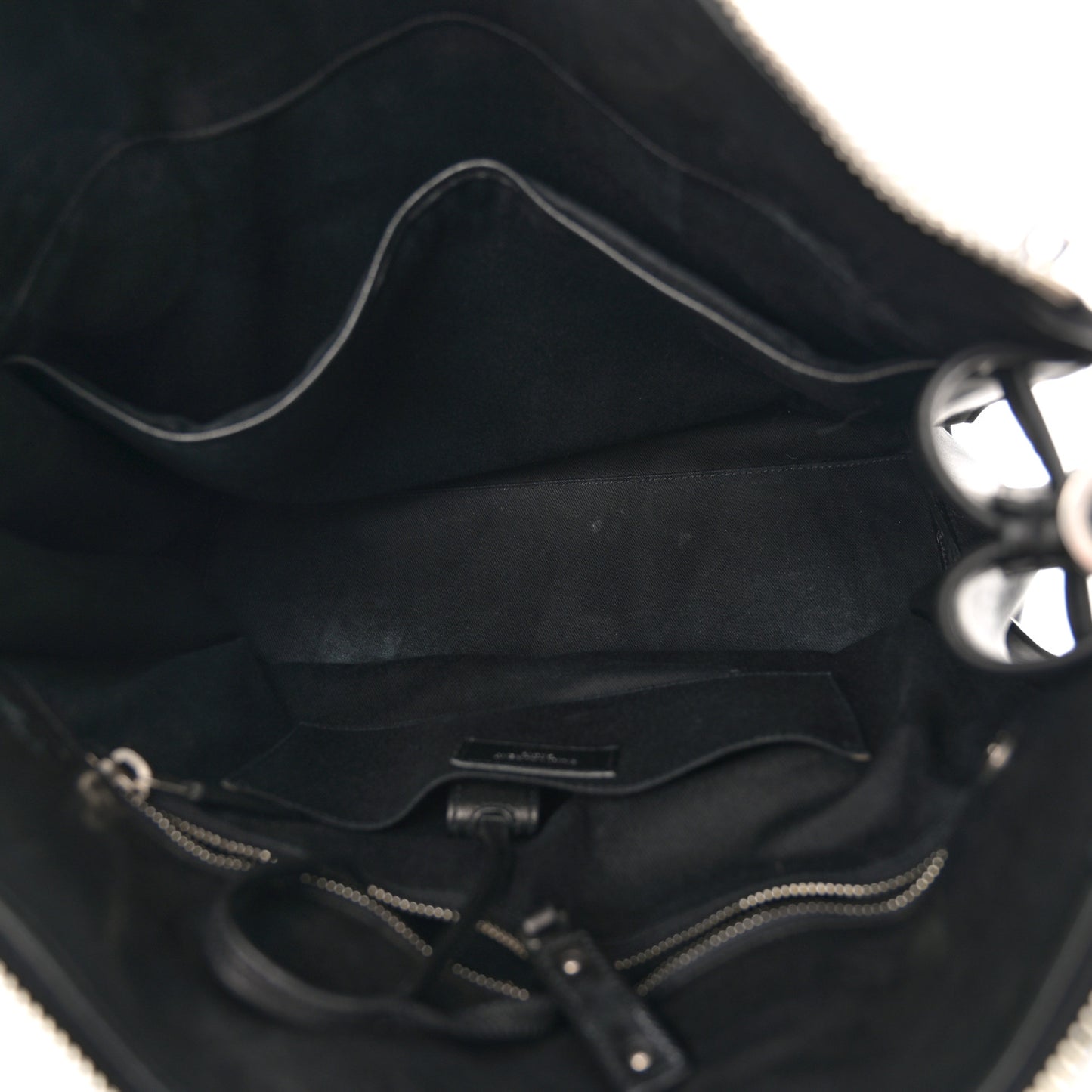 Grained Calfskin Sac De Jour Souple North South Tote Black