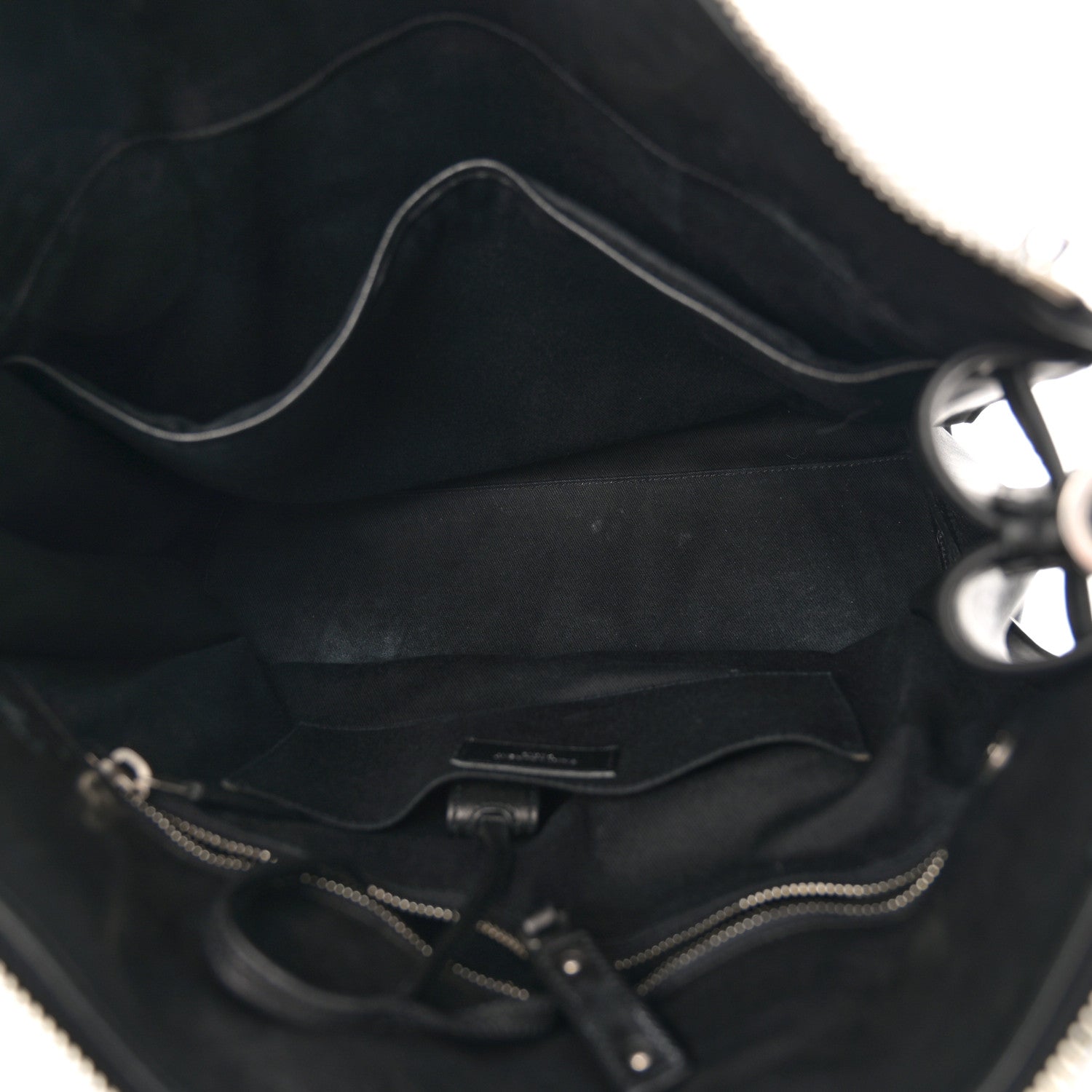 Saint Laurent Grained Calfskin Sac De Jour Souple North South Tote Black 5 of 11