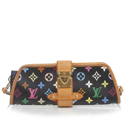 Louis Vuitton Monogram Multicolor Shirley Black 1 of 10