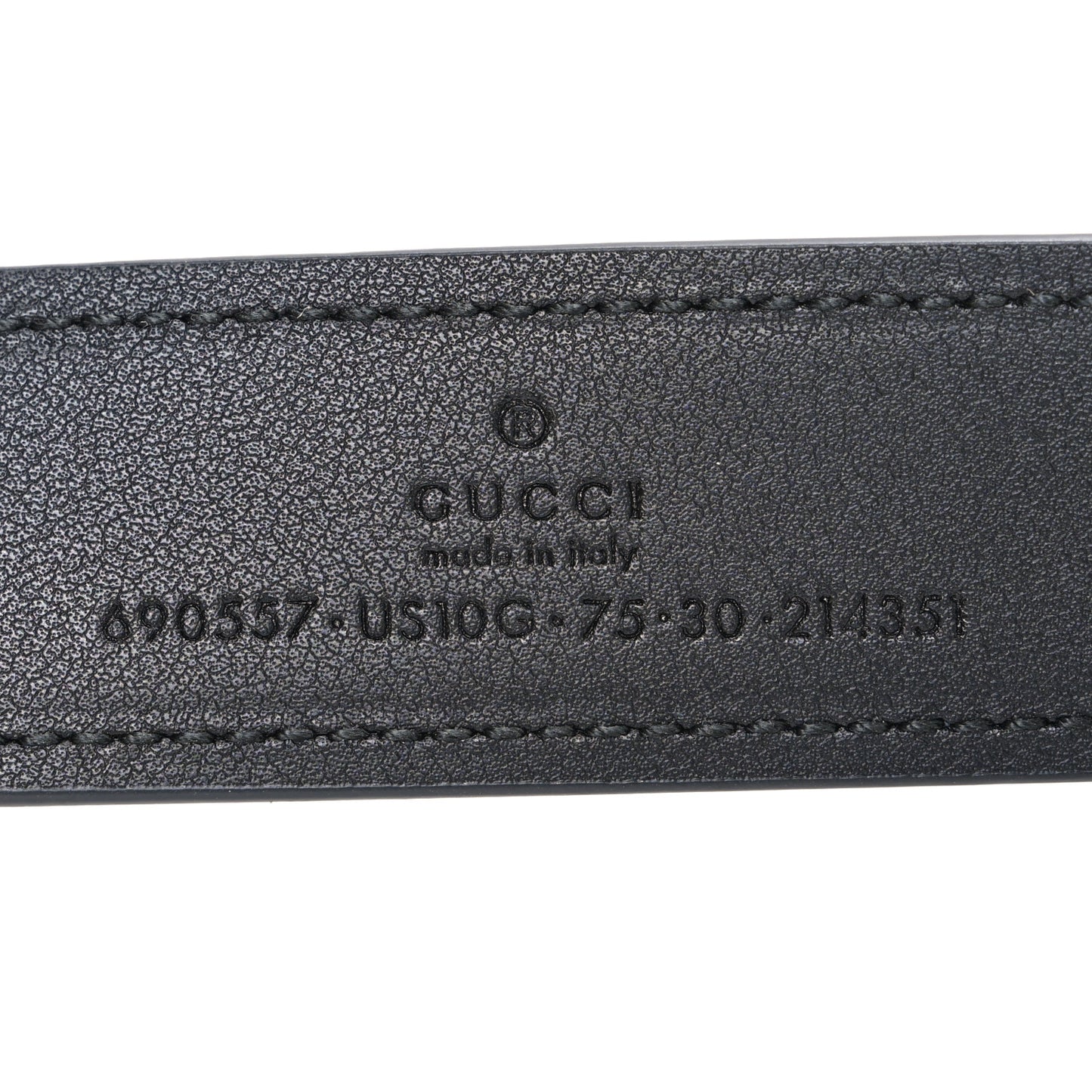 Ciny Lux Calfskin Blondie 30mm Belt 75 30 Black