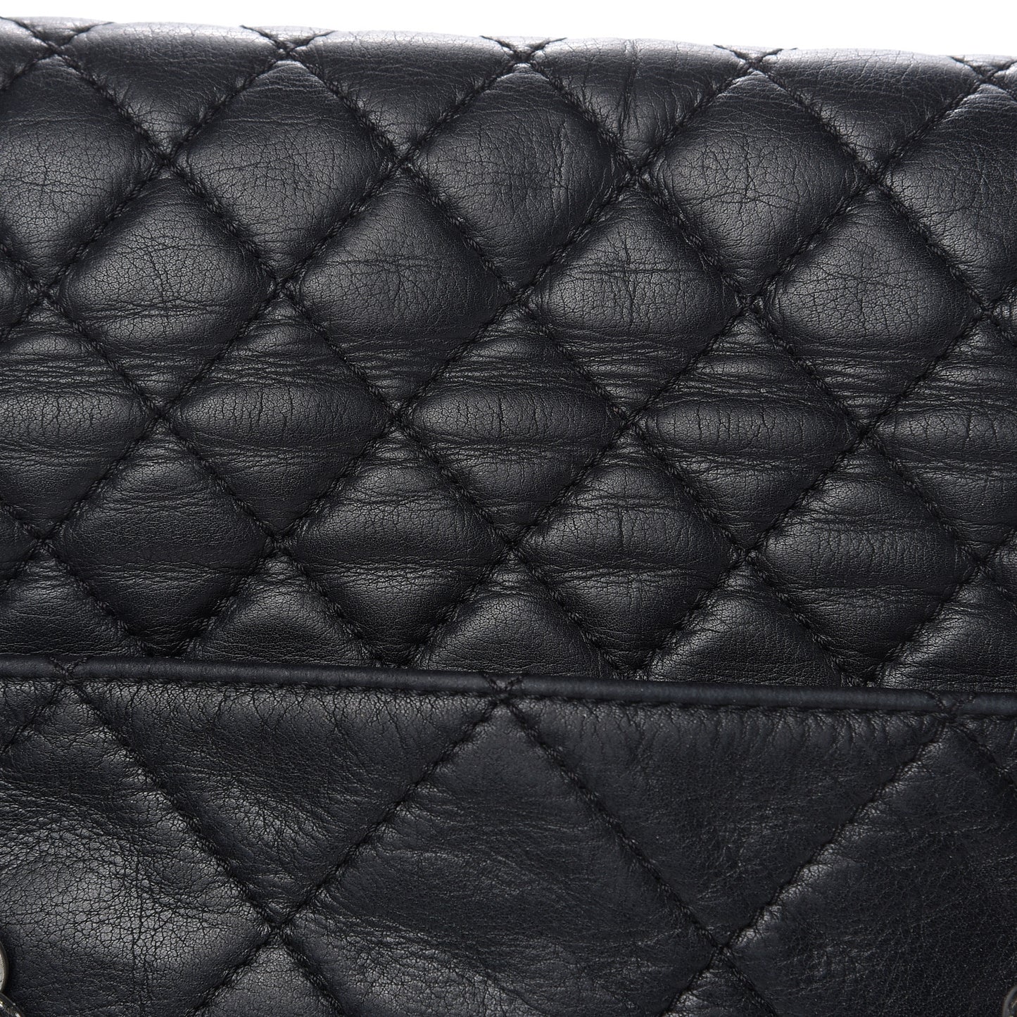 Calfskin Quilted In The Business Flap Bag Black